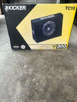 Kicker 43TC104 Comp 10-inch Subwoofer
