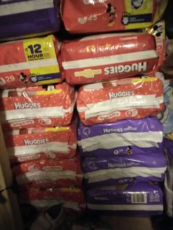 Pañales Huggies size 5_6