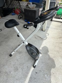 Exercise bike and elliptical