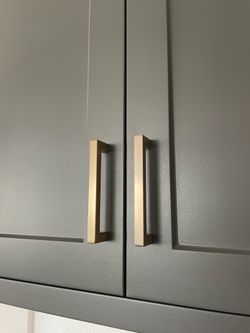 5 and 1/16in Cabinet Handles- Champagne Bronze