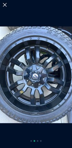 Fuel Sledge 22" Rims Chevy Ram Ford Wheels