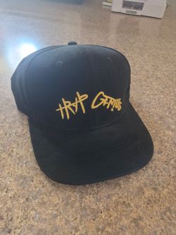 Travis Scott Trap Genius Black Suede 2016 snap back hat