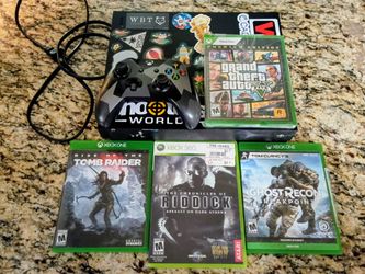 Xbox One X system complete with games