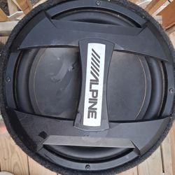 12" Alpine Subwoofer 