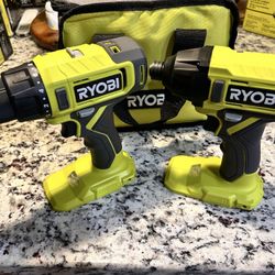 RYOBI ONE  Cordless 2-Tool Combo Kit with Drill/ Impact Bag Included (Tool Only)