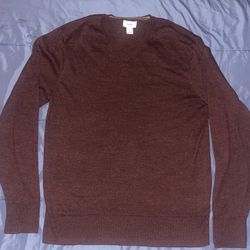 Burgundy Men’s Business casual Sweater 