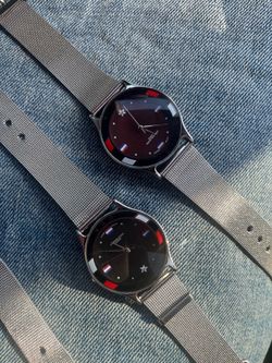 Vintage Tommy Hilfiger  Men's Silver Tone Stainless Steel Quartz Watch