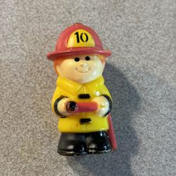 2" Little Fireman Fire Man People Figure Miniature Cake Topper