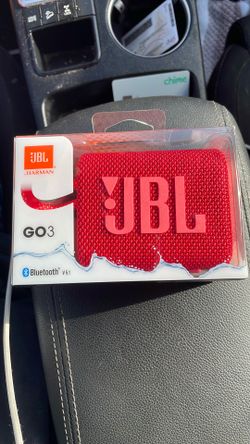 Red jbl speaker