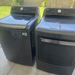 Lg Washer And Electric Dryer 