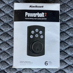 Kwickset power bolt 2 Number Keypad