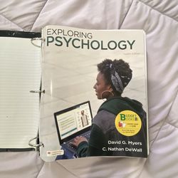 Exploring Psychology 12th Edition