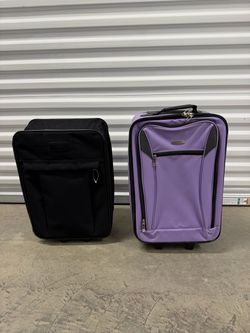 2 carryon luggage