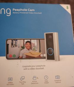 Ring Peephole cam.. 60 obo