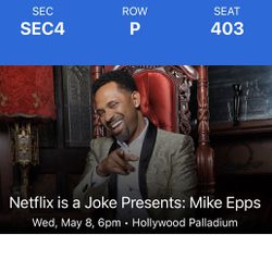 Mike Epps $70 EACH
