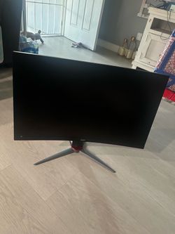 AOC 240hz curved frameless gaming monitor