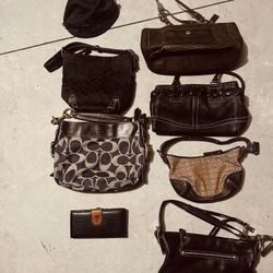 Use Couch Women had bag’s and Coin porch