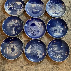  Bing & Grondahl /Royal Copenhagen  Christmas  Plates Collectibles