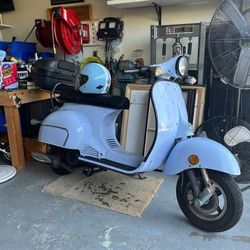 Baby Blue Scooter