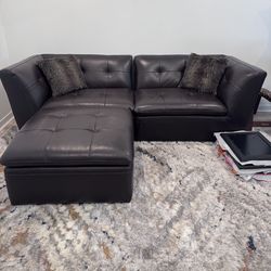 Leather Sofa-$700