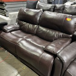 Leather Power recliners Starting From  199$