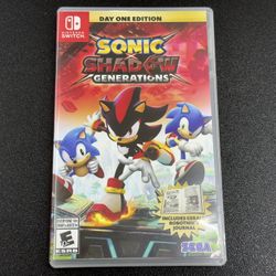 Sonic Shadow Generations For Nintendo Switch 