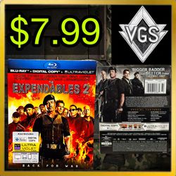 *SEALED* The Expendables 2 (Blu-ray + Digital Copy) 2012