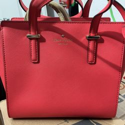 Kate Spade Red Tote / Purse 
