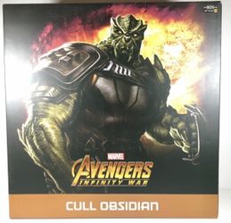 Iron Studios Marvel Avengers Infinity War Cull Obsidian Statue The Black Order