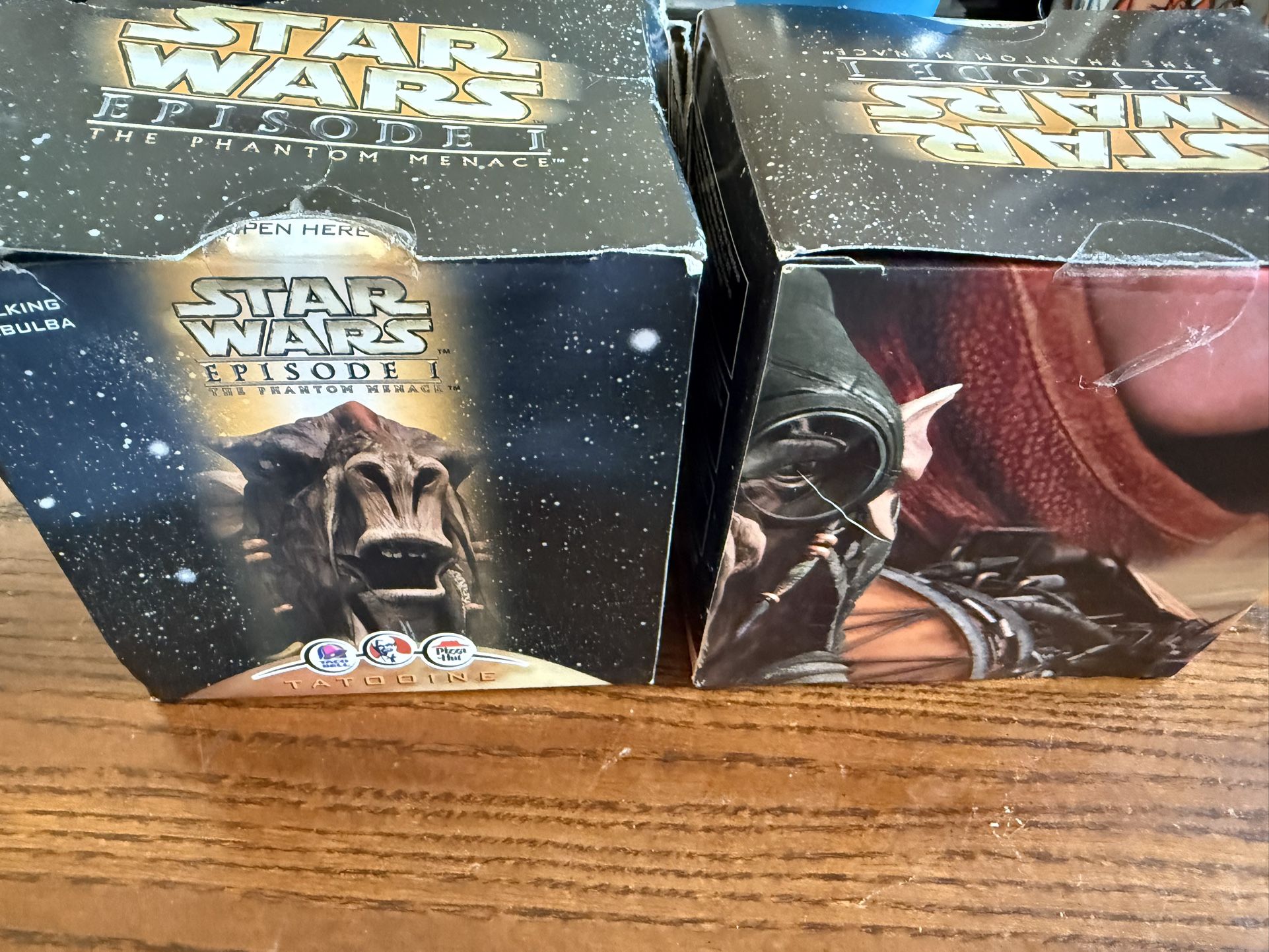 Vintage Star Wars episode 2 The phantom Menace Tatooing Figure 2 In Box