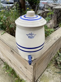Stoneware Crock Dispenser .