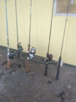 Fishing poles? Different brands