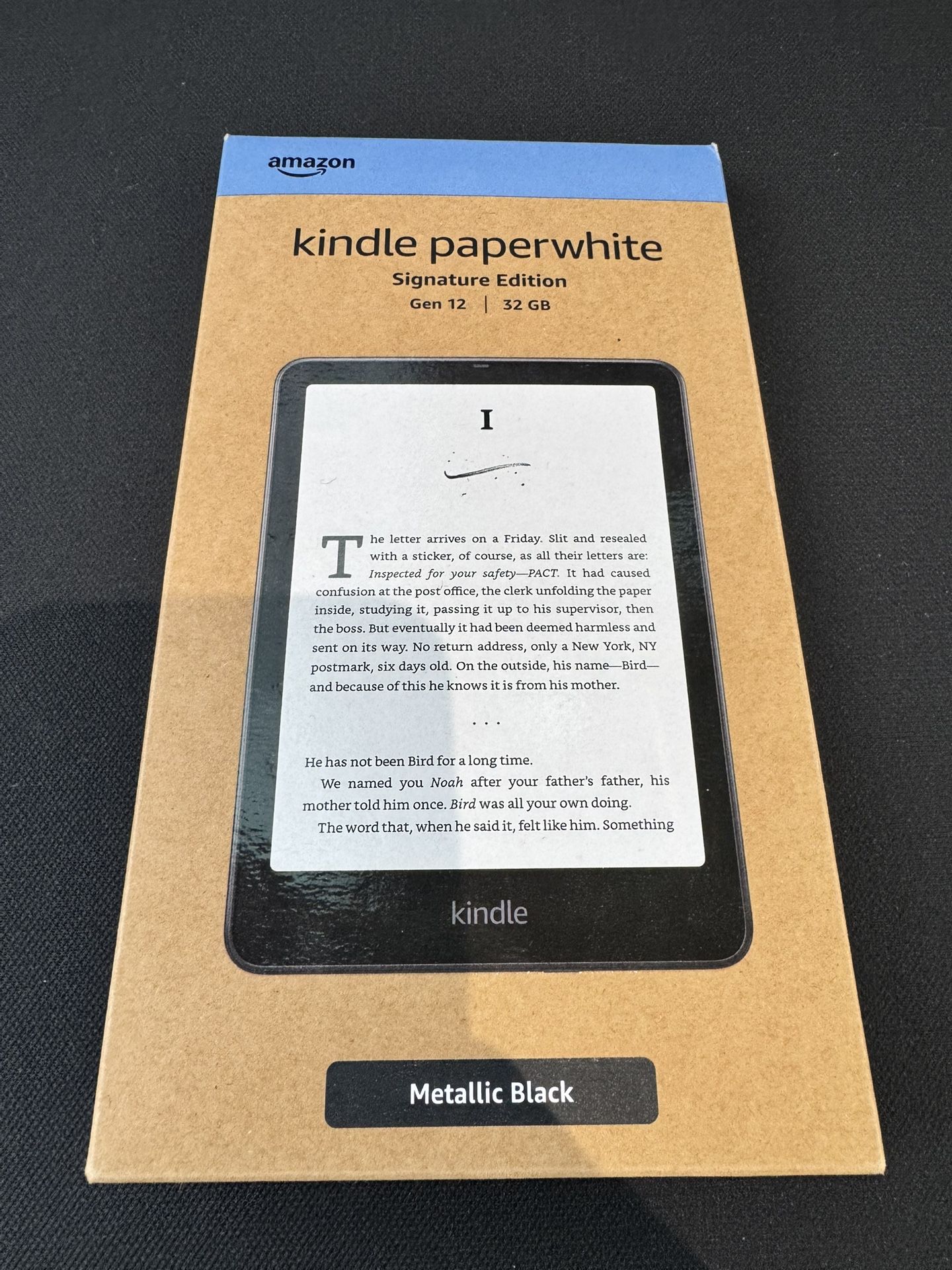 New Kindle Paperwhite Signature Edition