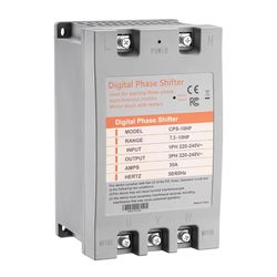 LGIB Single Phase to 3 Phase Converter，10HP 220V 3 Phase Converter，220V-240V Input/Output Digital Phase Shift for 10HP Moto