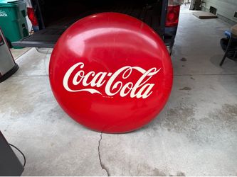 Coke Button 48 Inch Great Shape