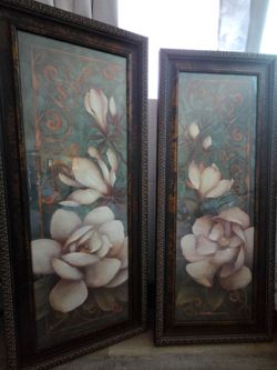 CUADROS DE FLORES