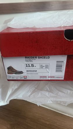Wolverine Raider Shield Composite Toe Boots Size 11.5
