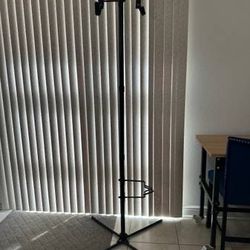 Vertical Bike Rack Two Bike Free Standing Bicycle Storage
