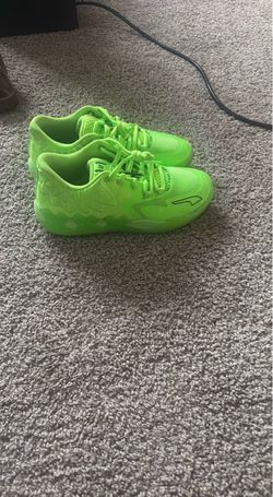 Puma MB.01 Neon Green Basketball Sneakers