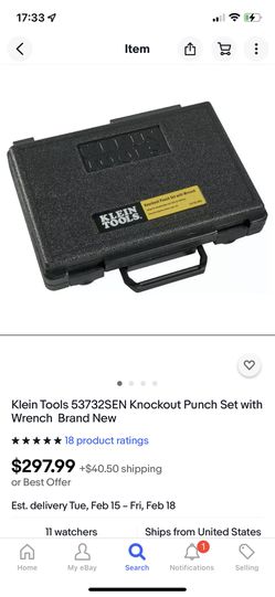 53732SEN - Knockout Punch Set W/ Wrench