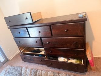 Cherry wood dresser free