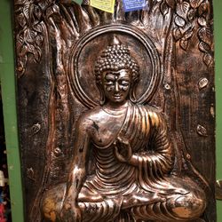 Wall Hanging Antique Look Buddha