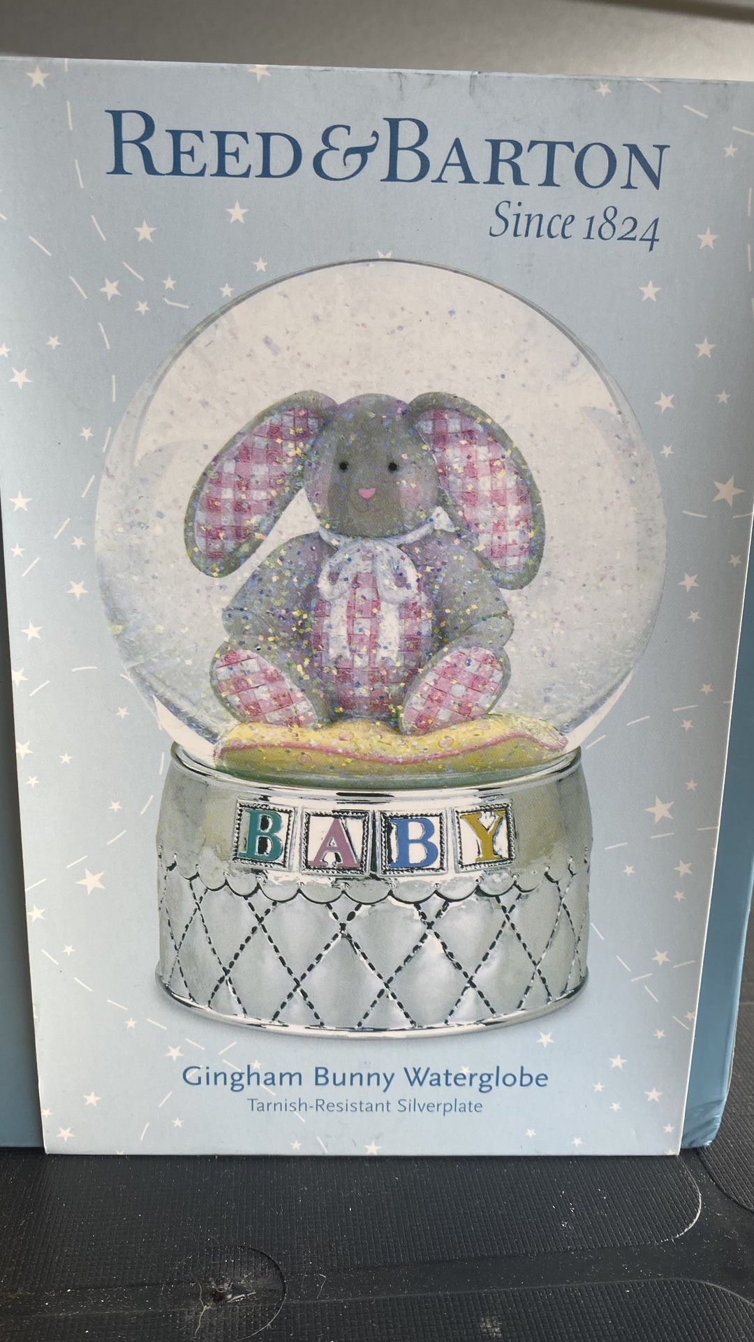 Reed & Barton Baby lamp/globe