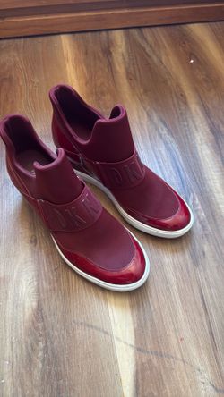 DYNY Shoes -  Burgundy High -Tops   Sneakers