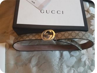 Gucci shoes and belt (kids)