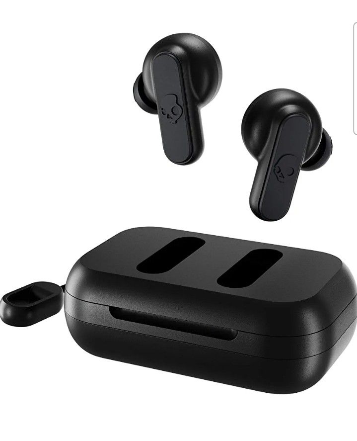 Skullcandy Dime True Wireless In-Ear Bluetooth Earbuds Compatible with iPhone and Android / Charging Case and Microphone / Great for Gym, Sports, and 