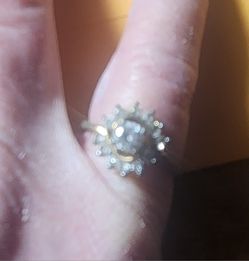 Diamond Ring - Costume Jewelry