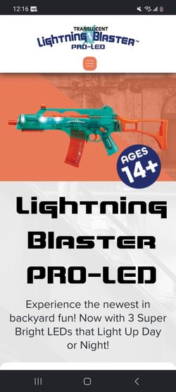LIGHTNING WATER BEAD BLASTER PRO