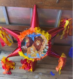 Disney lion king tambor star pinata