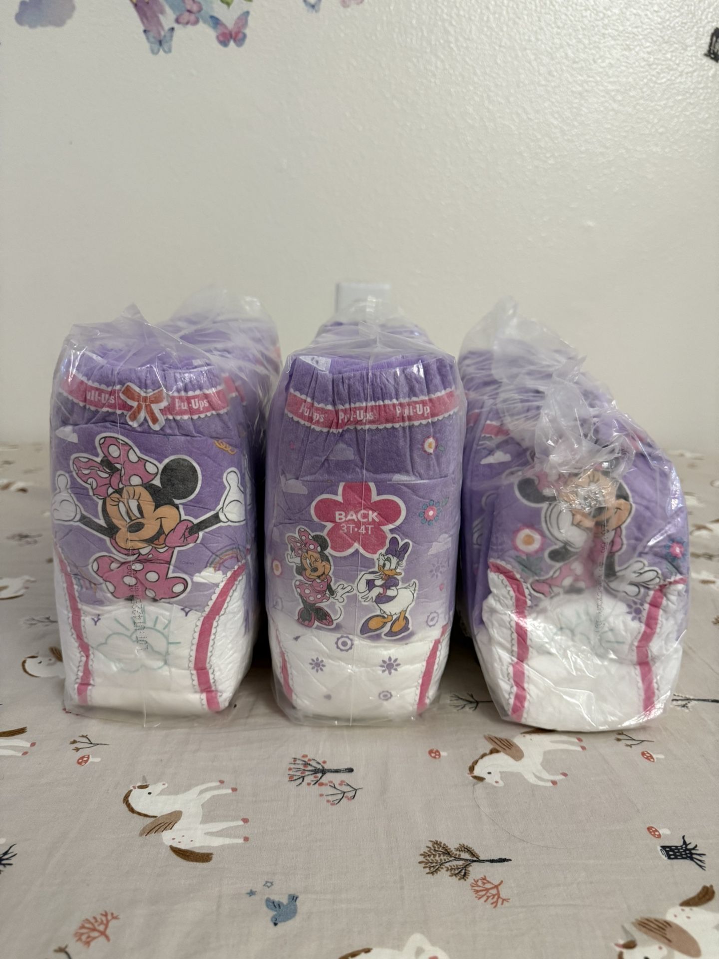 Huggies Pull Ups Girls Potty Training Size 3T-4T - 75 Total Pull Ups